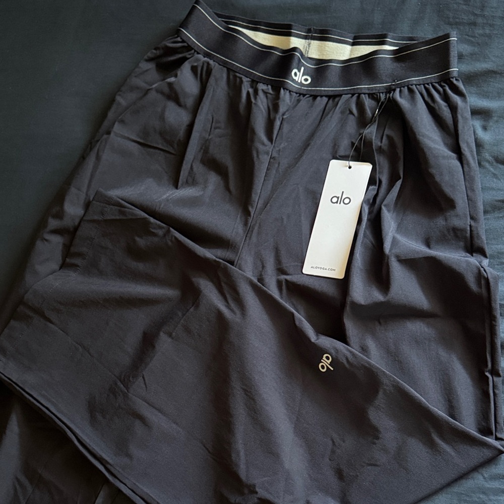 ALO Yoga Navy Suit Up Trouser (long)